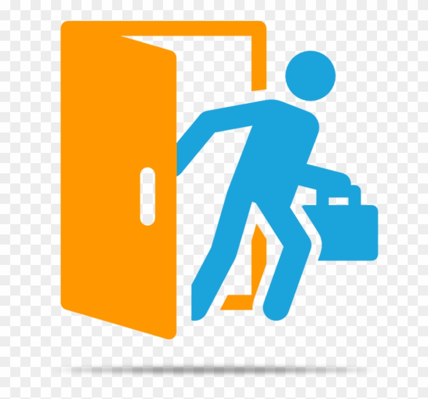 Exit Management - Employee Exit Icon #485073