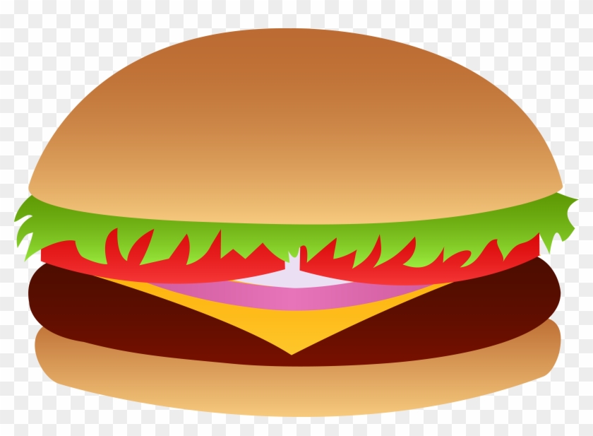 Hamburger Clipart Cheeseburger - Clip Art #485132