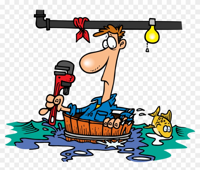 Plumbing Plumber Wrench Clip Art - Plumbing Plumber Wrench Clip Art #485145