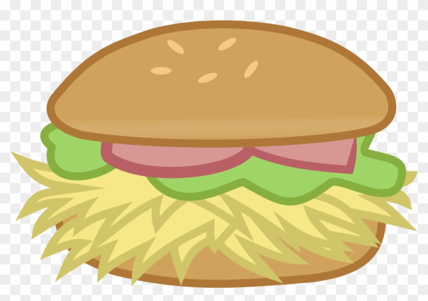 Hamburger Bubble Clip Art At Mzayat - Mlp Hayburger #485146