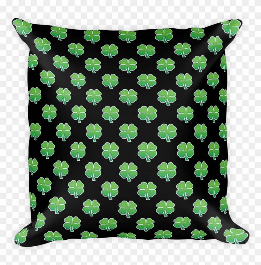 Four Leaf Clover-just Emoji - Shrimp Emoji Pillow #485252
