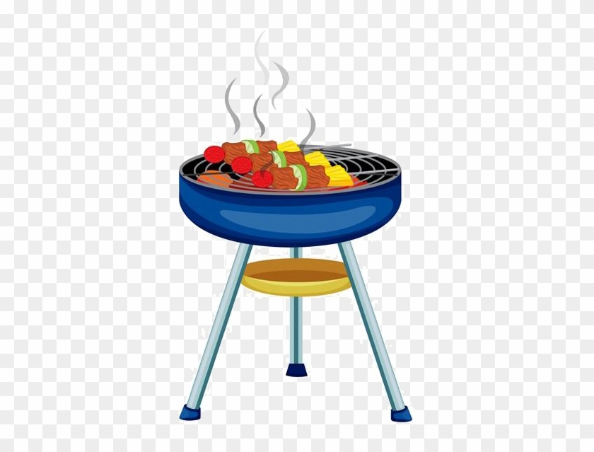 Barbecue Grill Barbecue Sauce Hamburger Grilling Clip - Barbecue Grill Clipart #485278