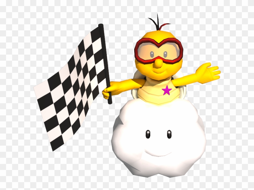 Mario Kart 7 Tournament - Mario Kart Finish Flag #485366