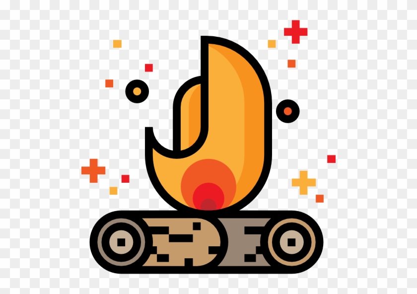 Computer Icons Bonfire Clip Art - Campfire #485396