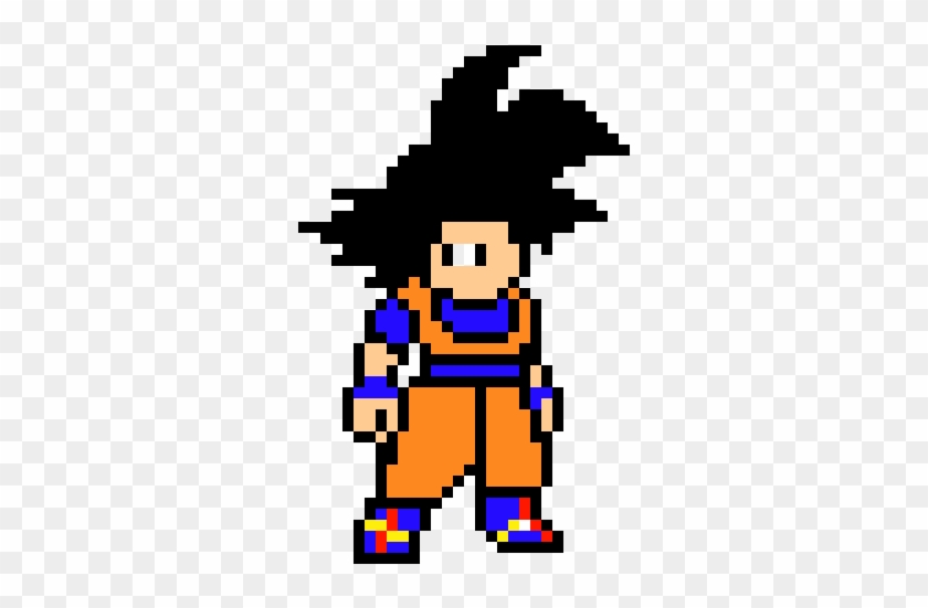 Goku Dragon Ball Z Goku Black Pixel Art Free Transparent Png Clipart Images Download