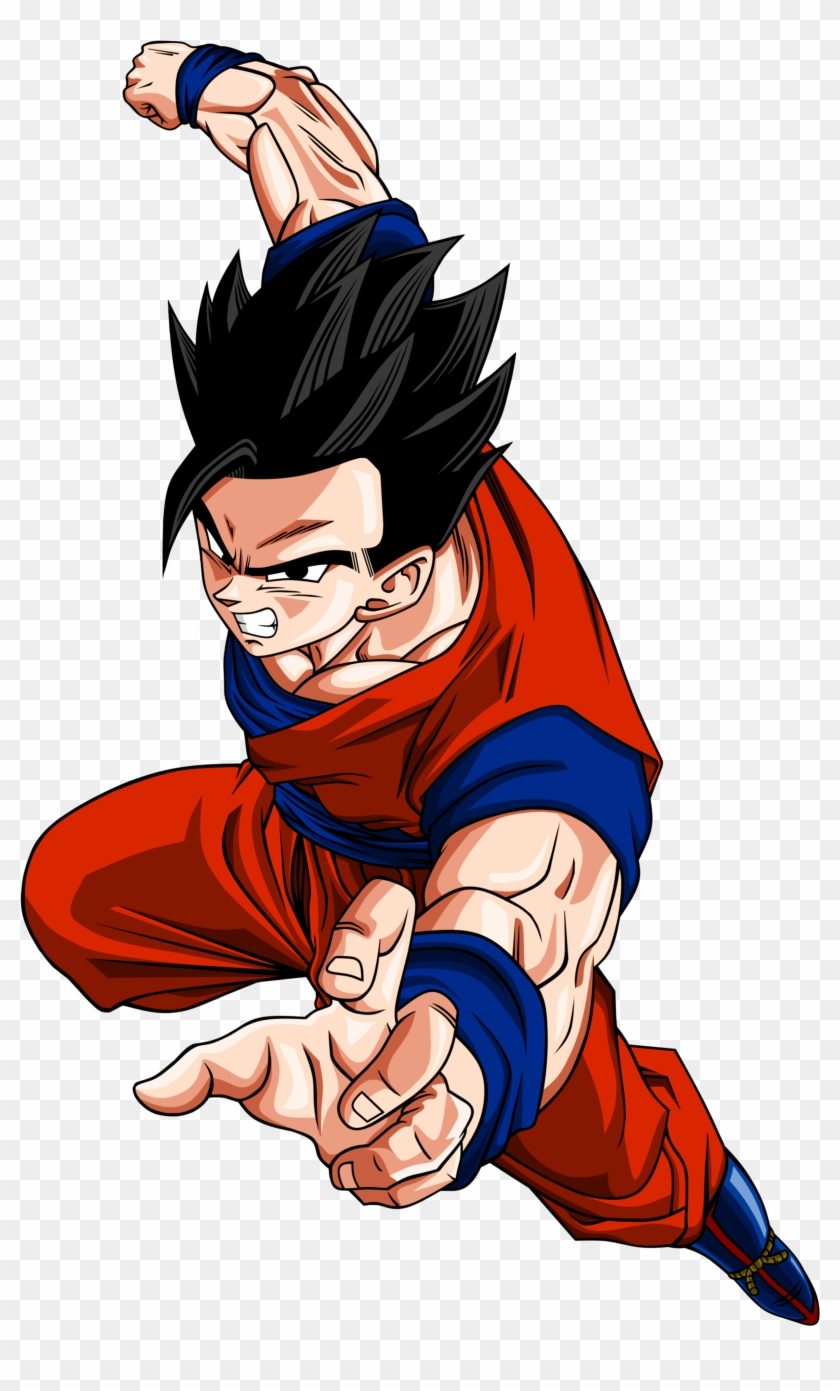 Dragonball Z - Mystic Gohan Render #485434