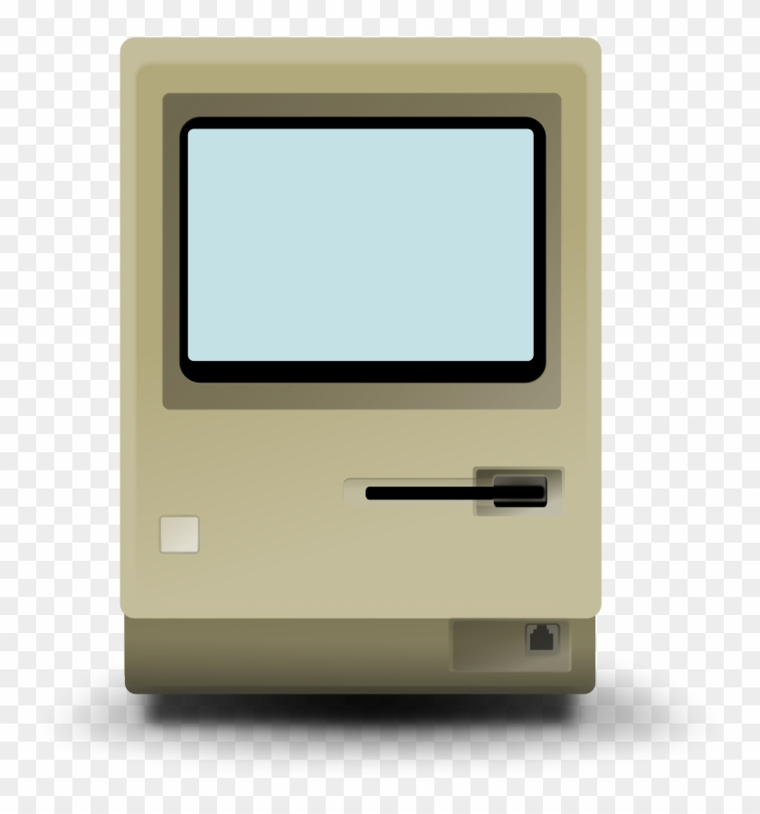 Macintosh 128k Cpu Only Svg Vector File, Vector Clip - Macintosh #485430