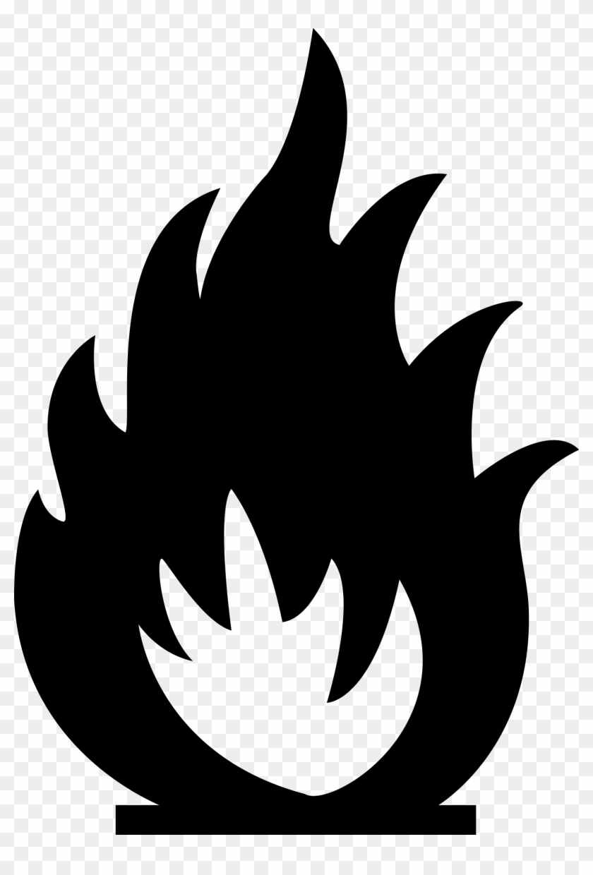 Camp Fire Clipart Api - Flames Safety Symbol #485456