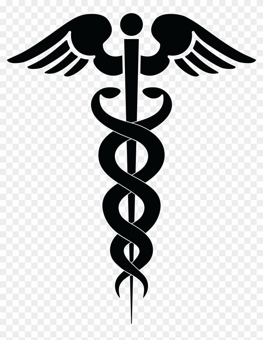 Free Clipart Of A Caduceus - Caduceus Vector #485461