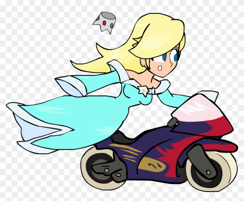 Mario Kart 8 200cc Rosalina By Robyapolonio - Roselina Mario Kart 7 #485569