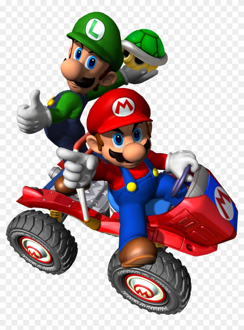 Mario And Luigi Png Transparent Image - Mario Kart Double Dash Mario #485581