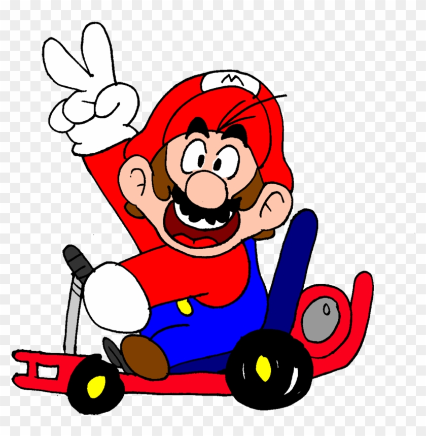 Smt Super Mario Kart - Cartoon #485597