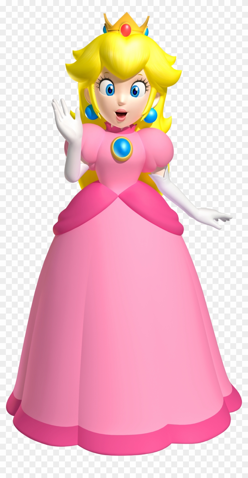 Mario Kart U - Princess Peach - Free Transparent PNG Clipart Images