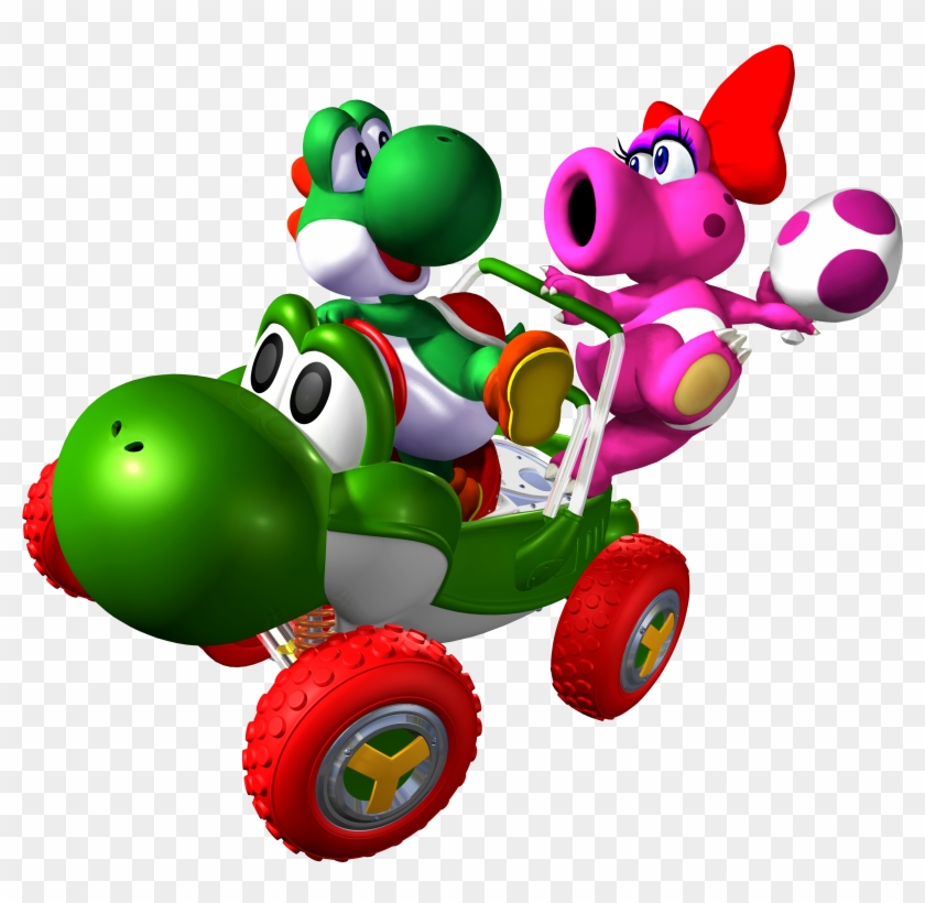 Yoshi And Birdo Mario Kart Double Dash - Mario Kart Double Dash Yoshi #485629