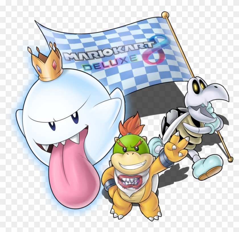 We're Back By Zieghost - Dry Bones Bowser Jr King Boo #485658