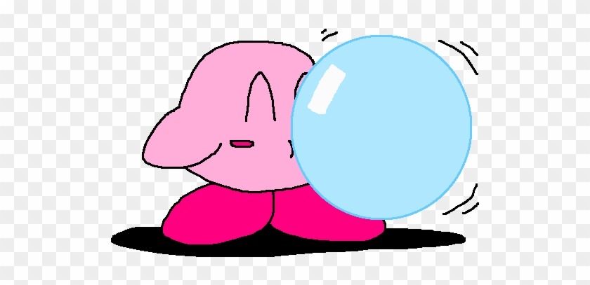 Kirby Blowing Bubble Gum By Pokegirlrules - Bubble Gum #485695