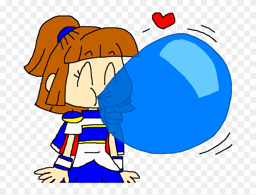 Arle Nadja Blowing Blue Bubble Gum By Pokegirlrules - Arle Nadja Blowing Blue Bubble Gum By Pokegirlrules #485699