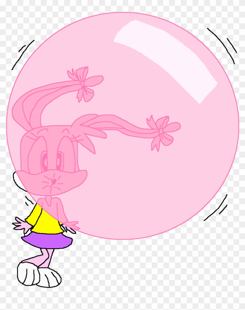 Pokegirlrules 4 1 Babs Bunny's Massive Bubble Gum By - Babs Bunny #485826