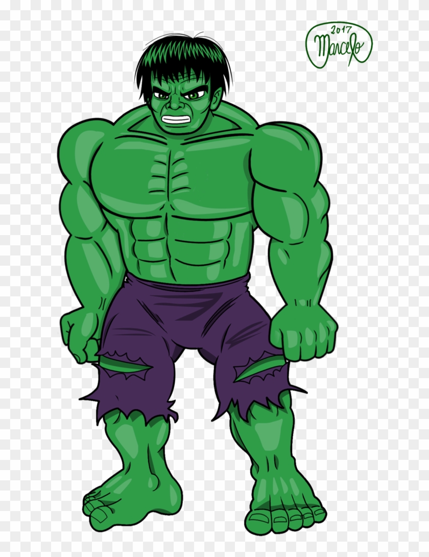 Hulk Vector By Marcelopaiva - Mamelucos Con Super Heroes #485906
