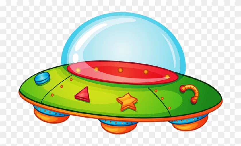 Unidentified Flying Object Cartoon Clip Art - Unidentified Flying Object Cartoon Clip Art #485941