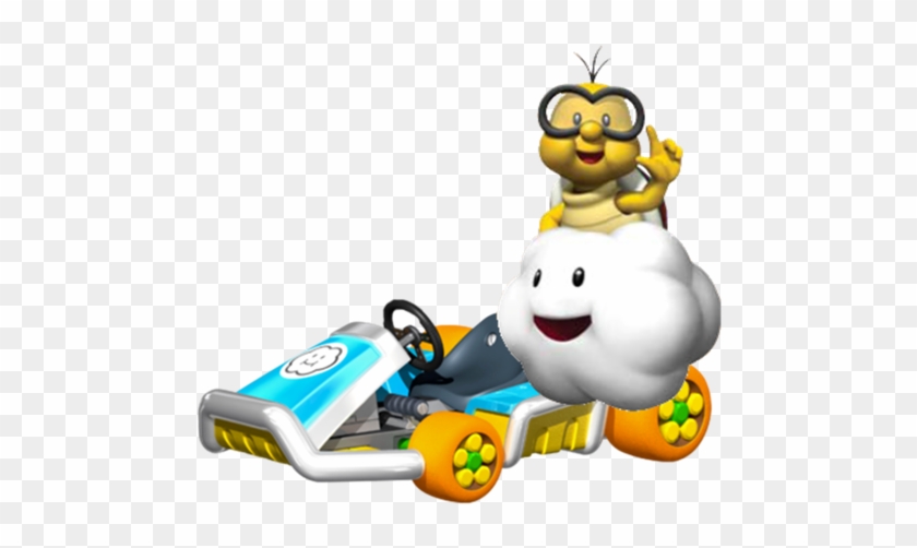 Lakitu (fly) - Mario Kart Standard Kart #485963