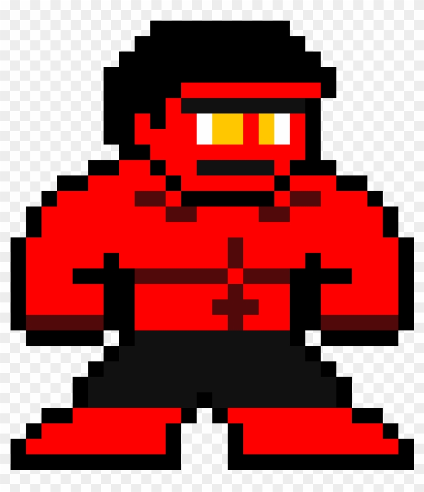 Red Hulk Sprite - Pixel Art Groot #486158