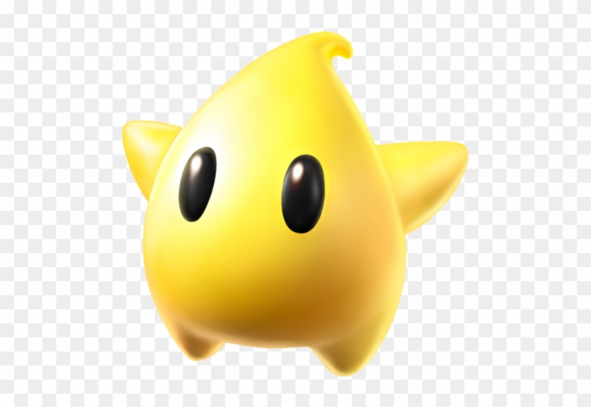 Official Artwork Of A Yellow Luma From Super Mario - Super Mario Galaxy Star #486194