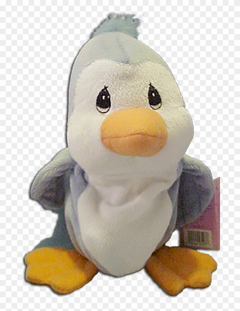 Precious Moments Tender Tail Bean Bag Plush Slate Penguin - Stuffed Toy #486197