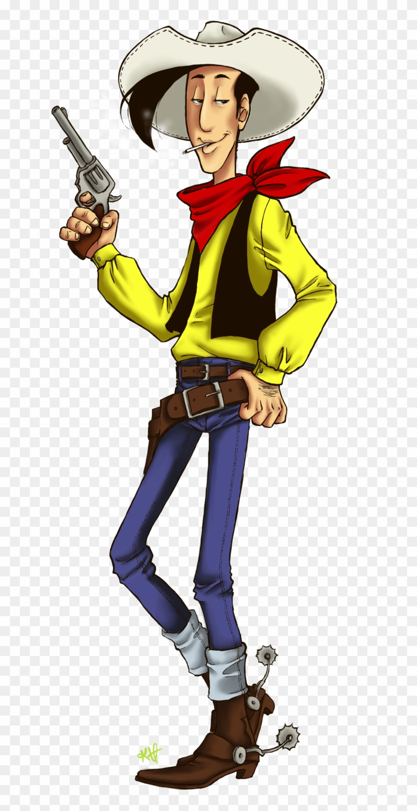 Lucky Luke By Shinu8p Lucky Luke By Shinu8p - Paper #486202