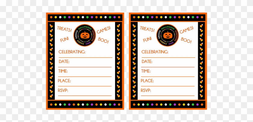 Free Printable Halloween Party Invitations Theruntime, - Halloween Party Invitations Free Printable #486321