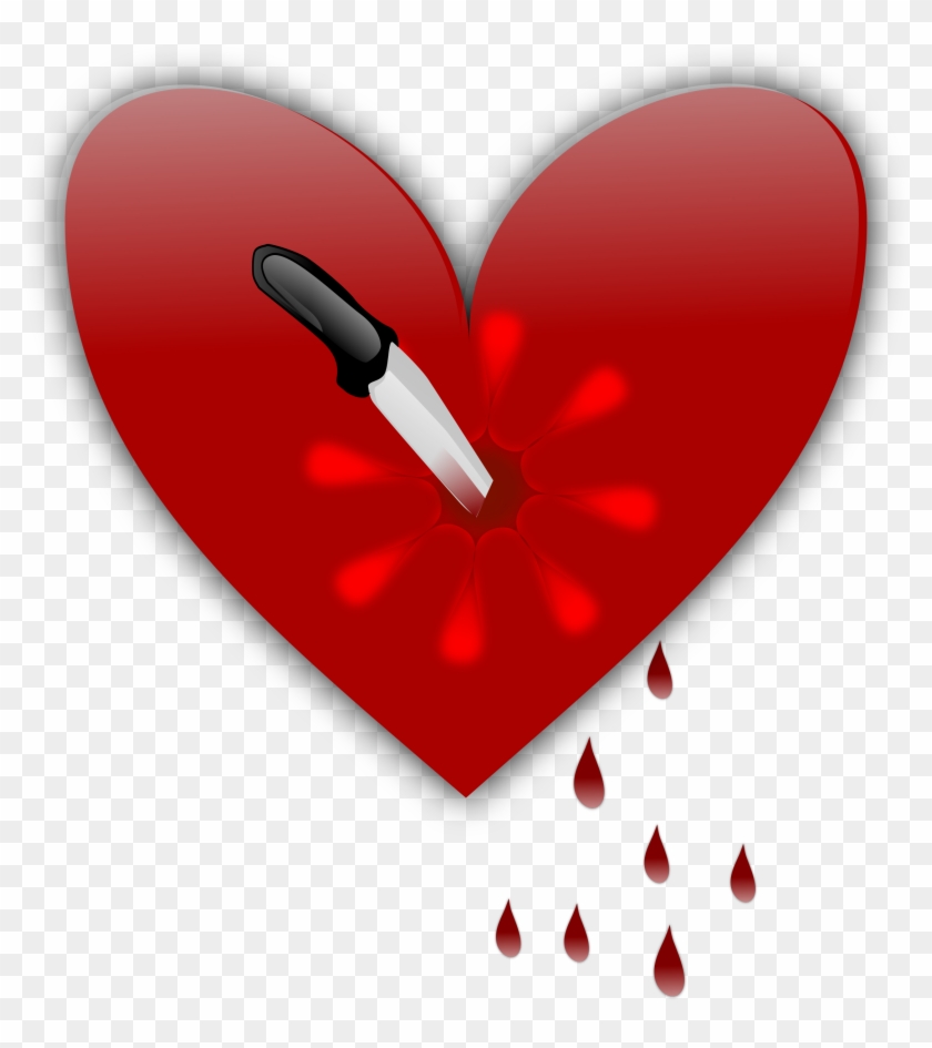 Free Download Broken Heart Wallpapers, - Knife In My Heart #486566