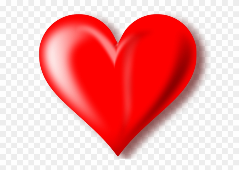 Red Heart - Hearts With Transparent Background #486622