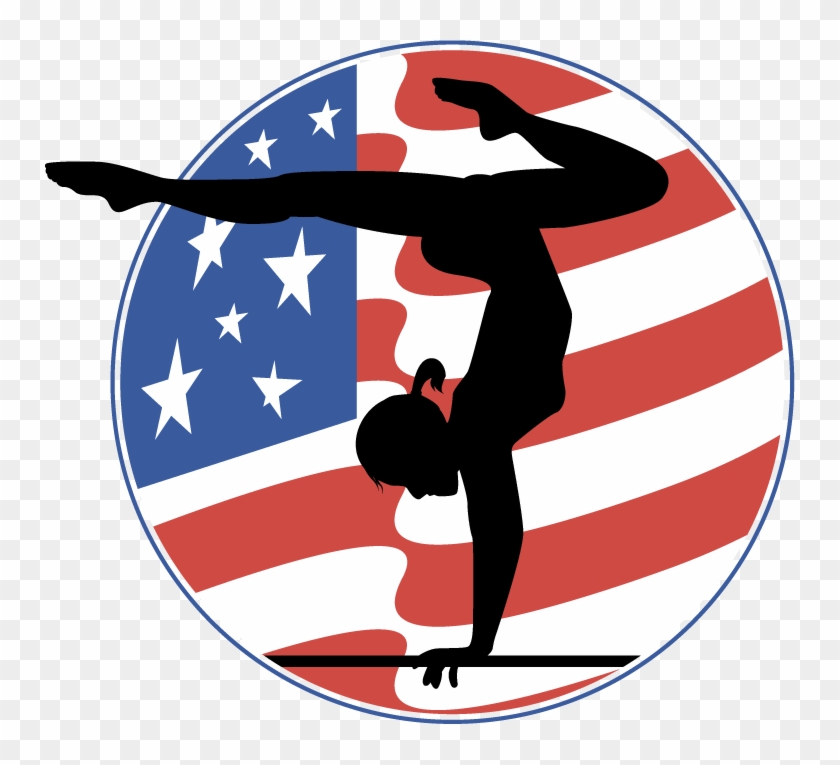 Art We Can Use Or Have Used For Gymnastics Fundraiser - Usa Women's Gymnastics Throw Blanket #486686