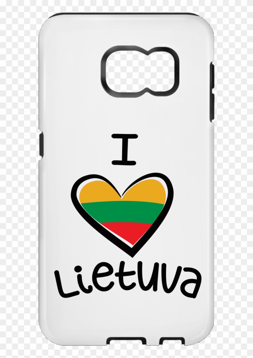 I Love Lietuva Samsung Galaxy S7 Tough Phone Case - Samsung Galaxy #486693
