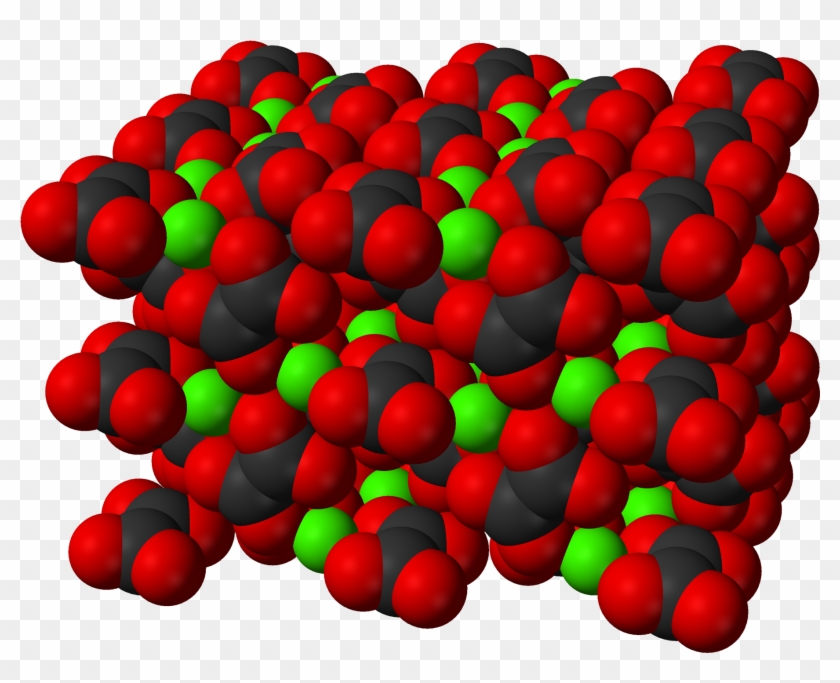 Oxalate And Calcium Ions (in Green) Bind To - Sphere #486714
