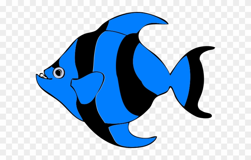 Blue Fish Clipart #486736