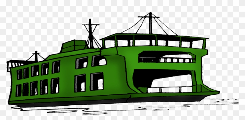 Penang Ferry Art By Itsuka-shin - Clip Art #486755
