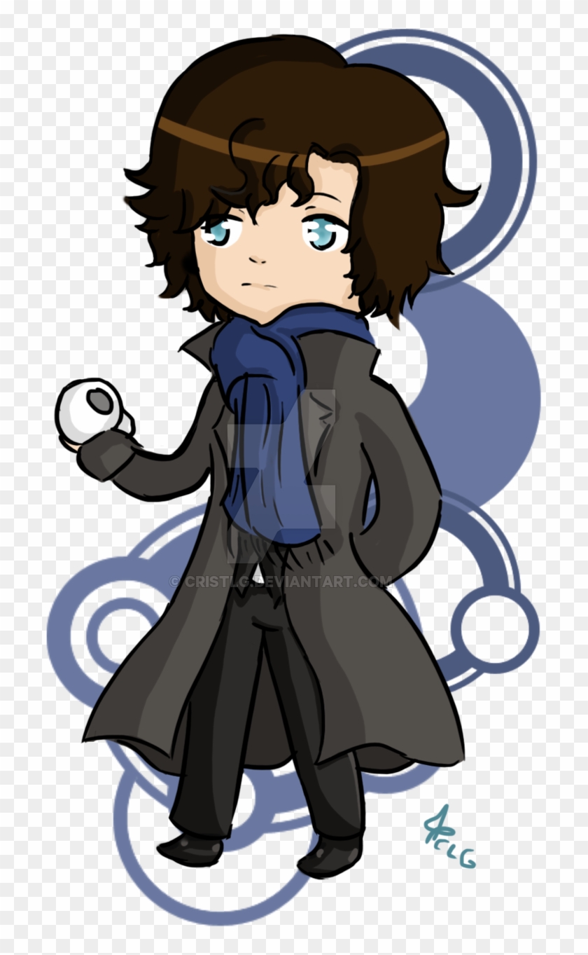 Sherlock Chibi By Cristlg Sherlock Chibi By Cristlg - Drawing #486831