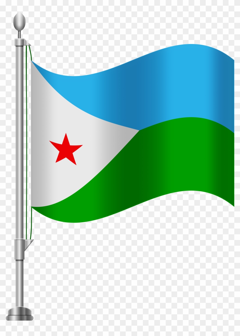 Djibouti Flag Png Clip Art - Djibouti Flag Png Clip Art #486947