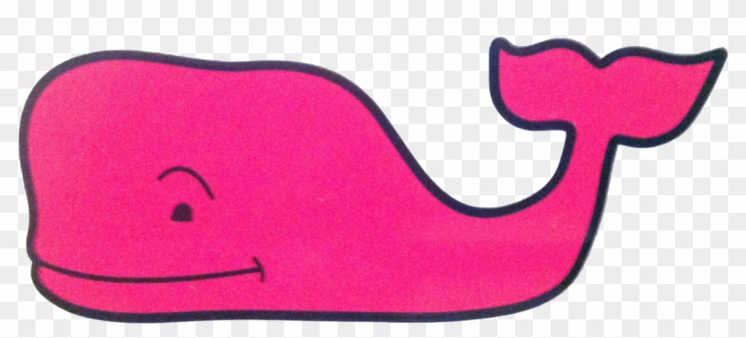 Whale Clipart Vineyard - Vineyard Vines Pink Whale #486975