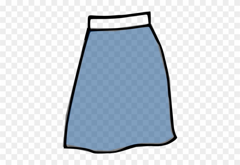 Blue Skirt Clip Art At Clker Com Vector Clip Art Online - Blue Skirt Clipart #486999