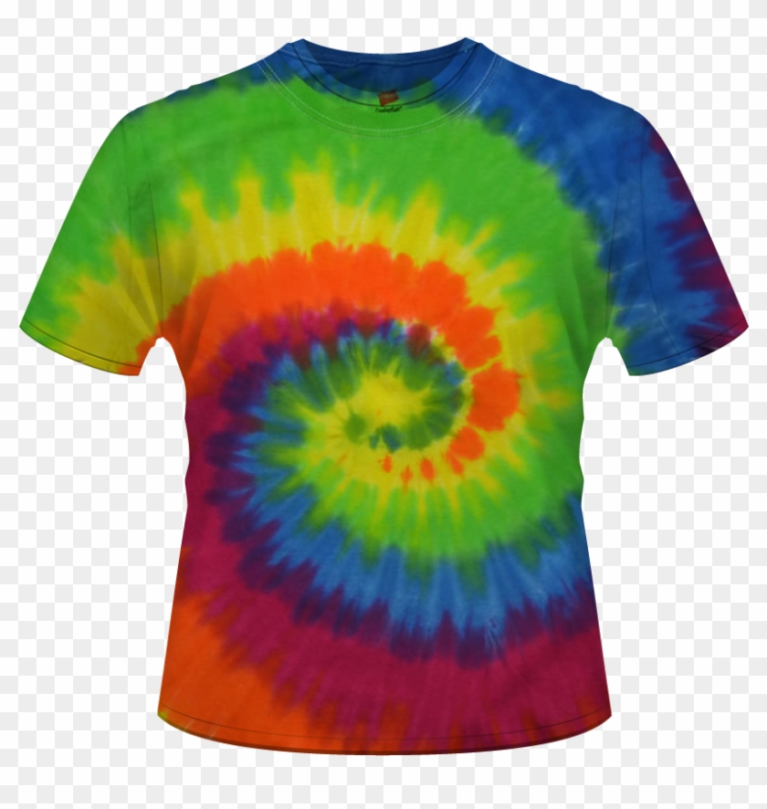 Tie Dye T Shirt - Tie Dye Tops Png #487318