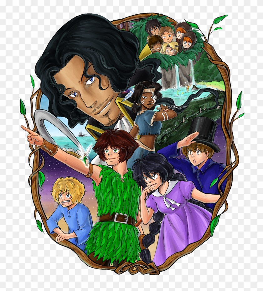 Anime Alice In Wonderland Characters Download - Peter Pan Graphic Novel Characters #487390