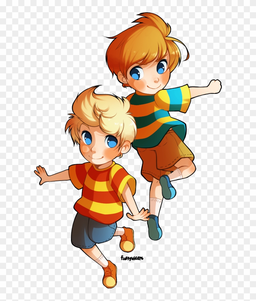 Mother 3 Claus And Lucas By Fluffysheeps - Mother #487405