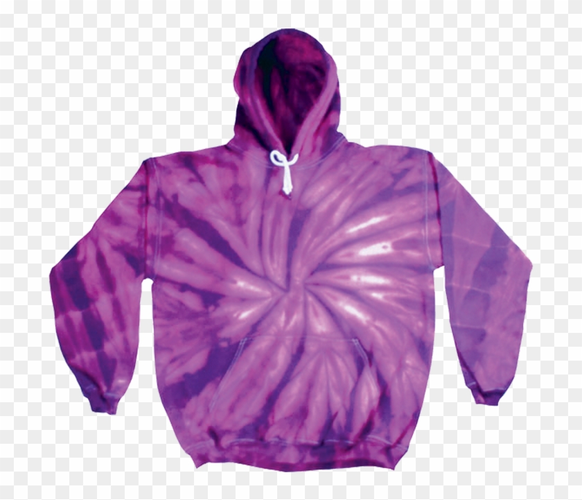 View - Purple Tie Dye Hoodie #487410