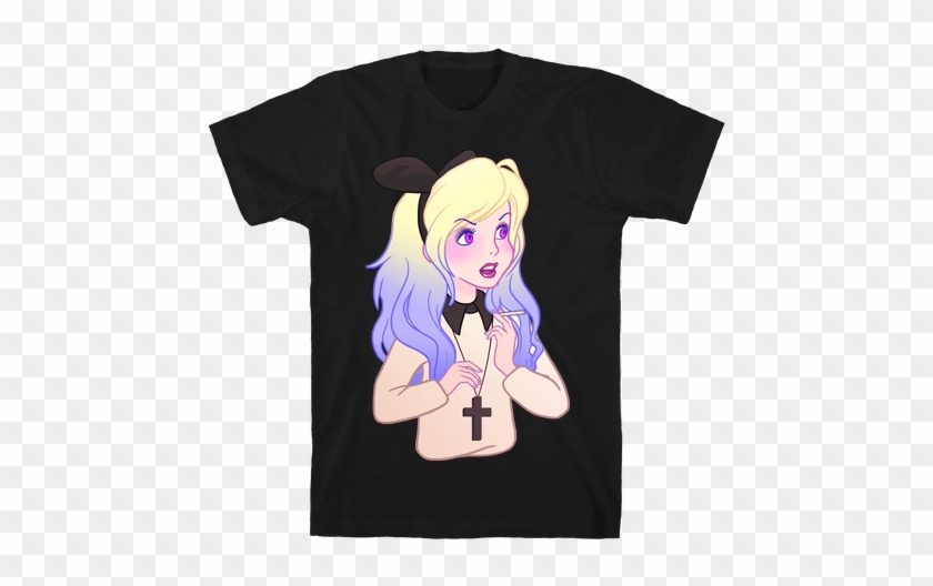 Alice In Dreamland Mens T-shirt - Cartoon #487559