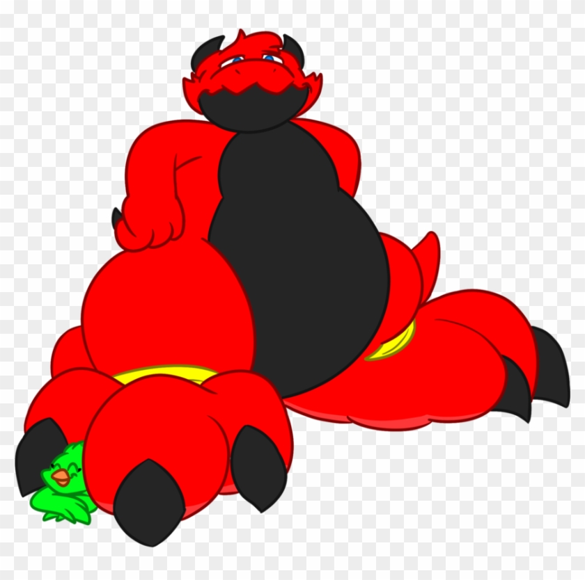 Under Matts Dragon Feet By Boutin2009 - Cartoon #487608