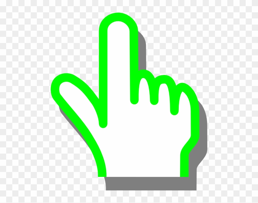 Index Finger Pointing Clip Art - Illustration #487623