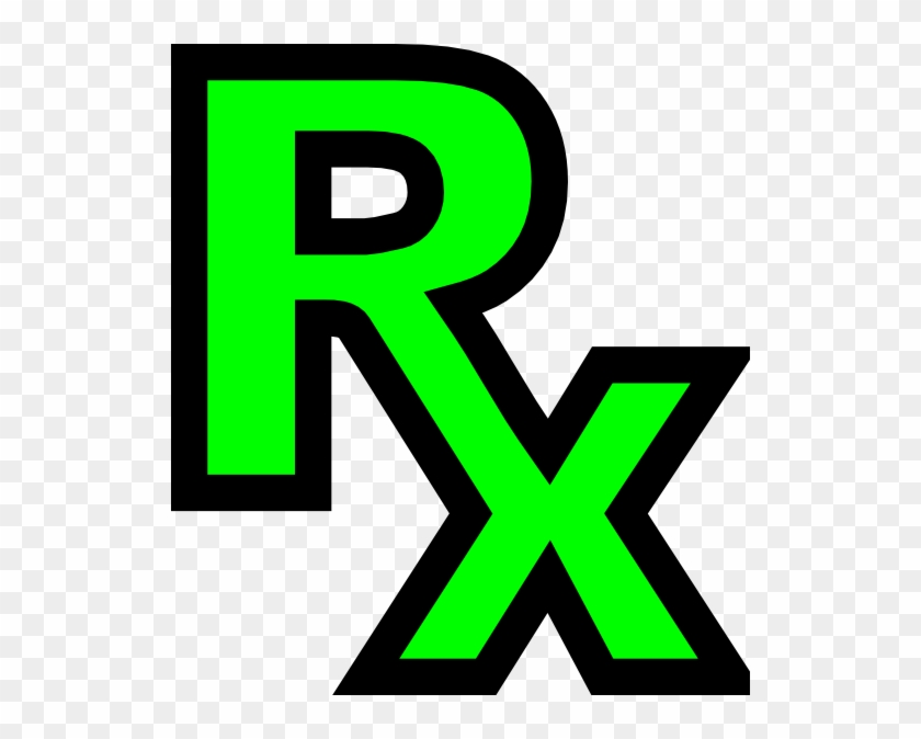 Rx Logo Clip Art At Clker Com Vector Clip Art Online - Medical Prescription #487638
