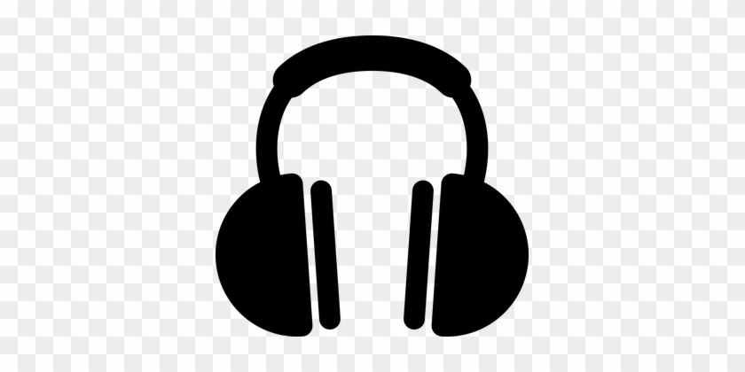 Icon Headphones Hearing Headphones Headpho - Music Icons Vector Png #487659